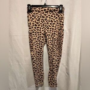 Time and Tru Animal Print Workout Leggings